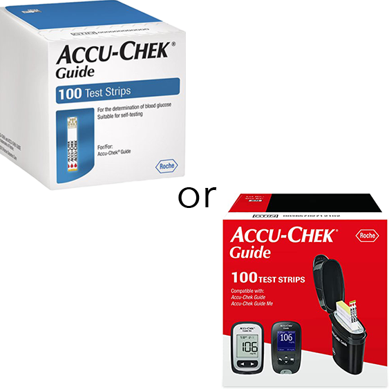 AccuChek Guide Retail 100 ct Test Strip Bank We Buy Diabetic