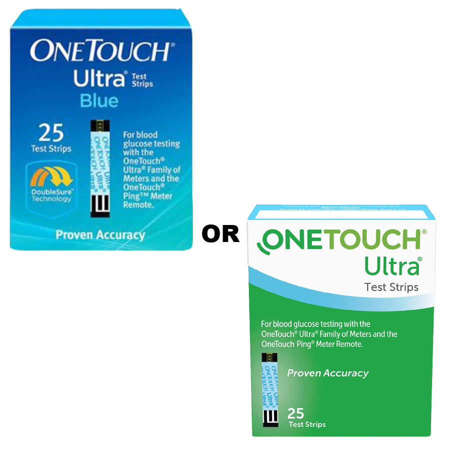 One Touch Ultra Blue Retail 25 ct Test Strip Bank We Buy Diabetic