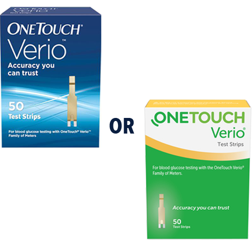 One Touch Verio Retail 50 ct Test Strip Bank We Buy Diabetic Test